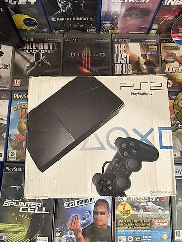 ps3 hard disk: Ps2 slim model 2 dualshock kabeller verilir PlayStation 2 (PS2) Slim — 2
