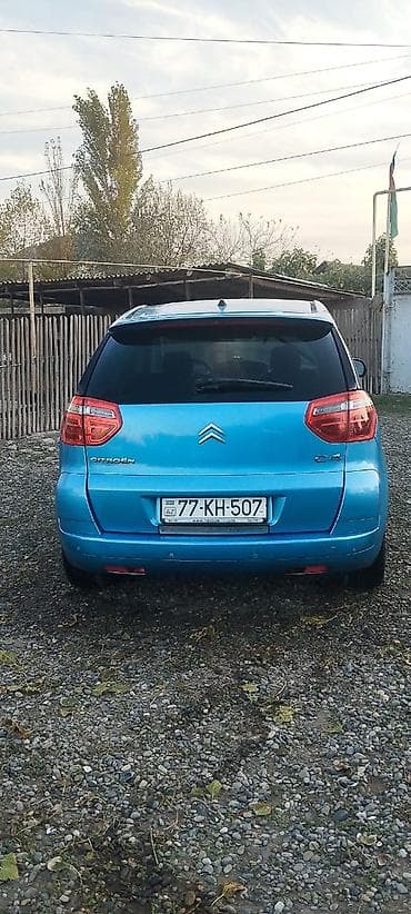 mini canqan: Citroën C4 Picasso – mavi rəngli, 5 qapılı kompakt MPV Xüsusiyyətlər — 6