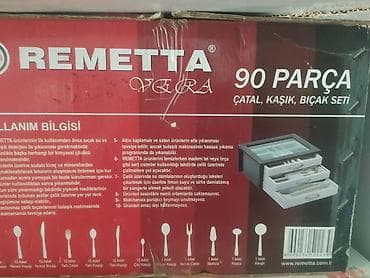 REMETTA VERA – 90 parça çəngəl, qaşıq, bıçaq dəsti Xüsusiyyətlər: -