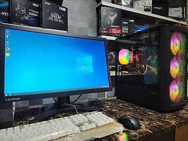 Yeni 12400f, 16 gb ram, 512 gb ssd m2, 800 watt+80 psu, Vga Rx 5500 xt