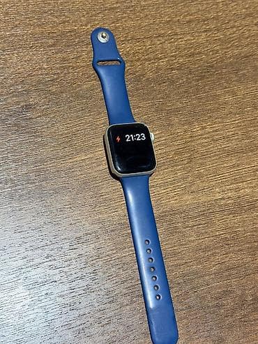 İşlənmiş, Smart saat, Apple, Suya davamlı, rəng - Mavi