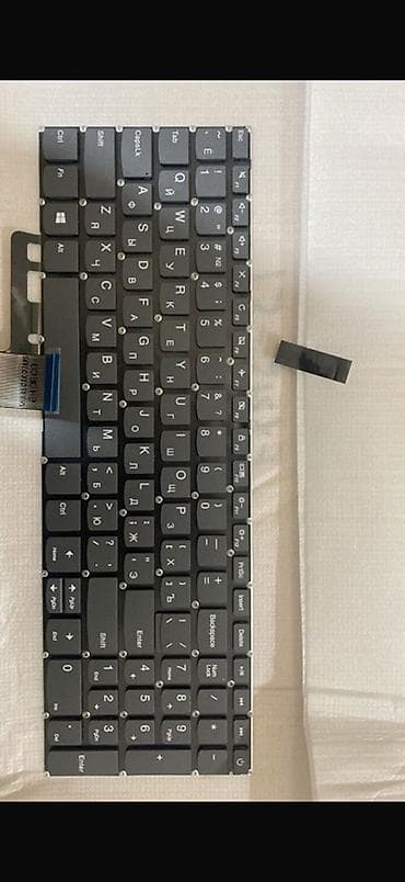 Notebook klaviaturası – tam ölçülü, say bloku ilə - Düymə düzülüşü — 1