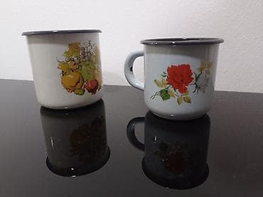 Fincanlar, Metal, 2 ədədli dəst