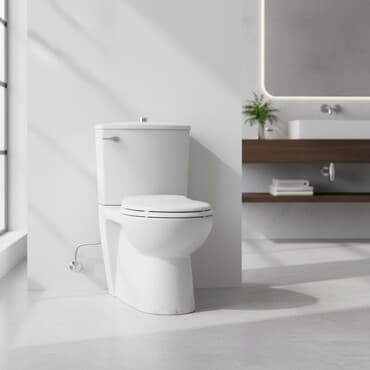 divar ici unitaz: Sanitar qovşaq dəsti – unitaz və əl-üz yuma lavabosu - Unitaz: üst — 1