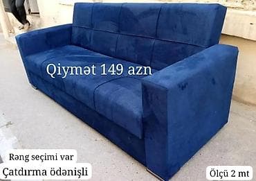 islenmis dehliz dolabi: Divan Sifarişlə istenilen rəngdə yığılır - Qatlanan, geniş oturacaq — 1