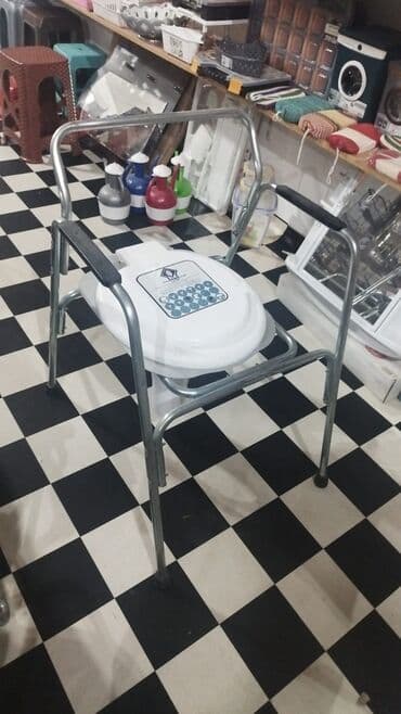 унитаз для инвалидов переносной: 🩺Əsa (çəlik) böyüdüb kiçiltmək olur 20 AZN (çatdırılma ödənişli) — 1