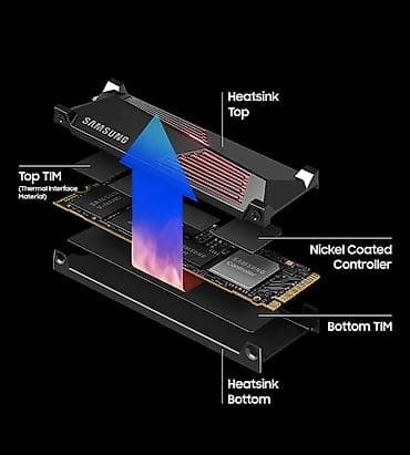 ssd netak: Daxili SSD disk Samsung, 1 TB, M.2, Yeni — 2