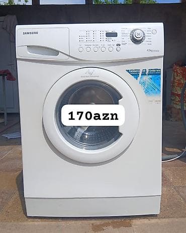 Paltaryuyan maşın Samsung, 4 kq, Avtomat, Qurutmasız, Kredit yoxdur