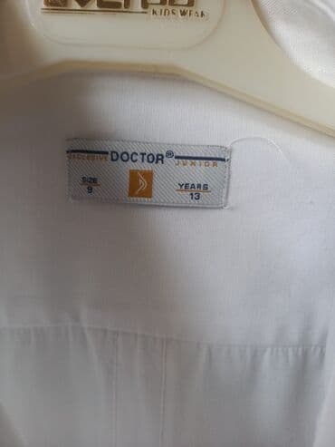 ağ kişi krossovkaları: Köynək, Boss, rəng - Ağ — 4