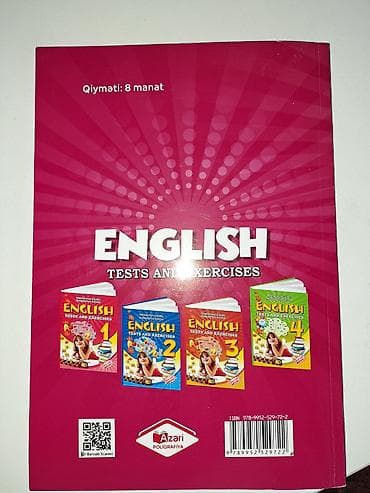 Məhsul: “English: Tests, Exercises & Vocabulary – 5” (Manafova — 4