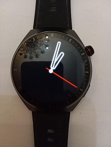 a32 ekranı: Ağıllı saat – dairəvi dizayn, silikon qayış və yan tərəfdə funksional — 1