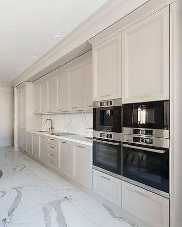 metbex saati: Mətbəx mebel dəsti – premium sinif - Klassik-modern dizaynlı, açıq — 1