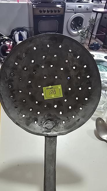 aksa generator: Məhsul: Dəmir süzgəc qaşıq (skimmer) Təsvir: - Material: Tamamilə — 3