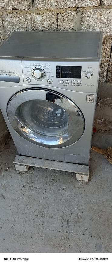 qurutma maşını: LG paltaryuyan və quruducu kombi maşın - Model: LG Inverter Direct — 2