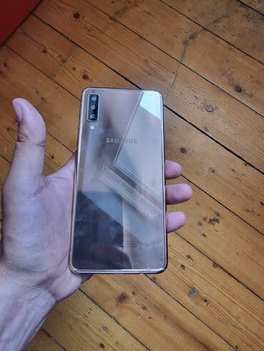 защитный экран для камина: Samsung Galaxy A70, 128 GB, rəng - Qızılı, İki sim kartlı — 1