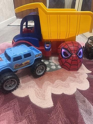 yumşaq oyuncaqlar: Uşaq oyuncağı – böyük plastik “dump truck” tipli yük maşını Hamisi — 3