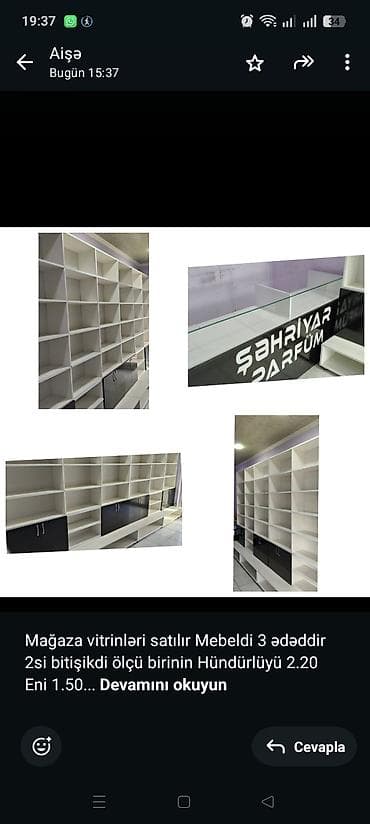 Mağaza vitrinləri satılır Mebeldi 3 ədəddir 2si bitişikdi ölçü birinin lalafo.az -da Mağaza vitrinləri satılır Mebeldi 3 ədəddir 2si bitişikdi ölçü birinin