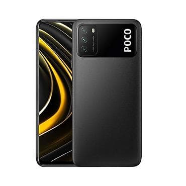Poco M3, 128 GB, rəng - Qara, Barmaq izi