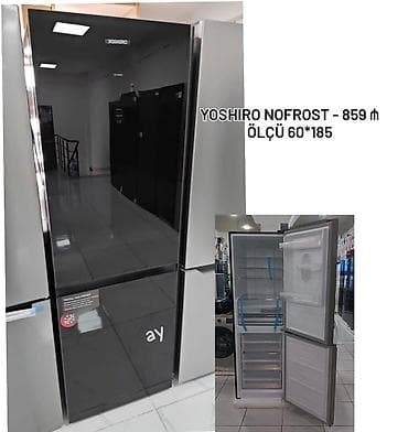 2 qapılı Yoshiro Soyuducu Satılır, rəng - Qara — 1