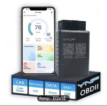 masin ortuyu: Diaqnostika cihazı Maşının xəta kodlarını göstərir və silir Canlı data — 1