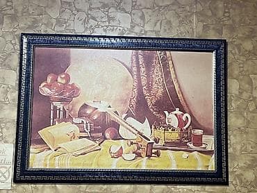 CD, DVD disklər və kassetlər: Məhsul: Şərq miniatür üslubunda çərçivəli dekorativ tablo dəsti — 5