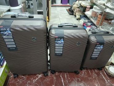 1 hefteye kökelmek: Sərnişin çamadanları – müxtəlif ölçü və rənglərdə Məhsul — 5