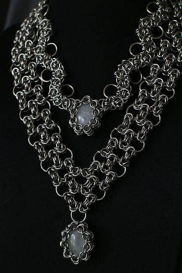 balaca canta: Продаю украшения ручной работы, выполненные в технике кольчужного — 5