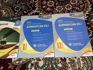 Məktəb dərslikləri: Məhsul: Azərbaycan dili üzrə test topluları və dərs vəsaiti Tərkib: - — 1