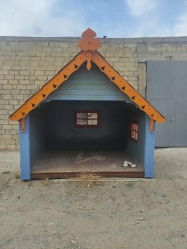oyun sekilleri: Taxta uşaq oyun evi - Material: tam taxtadan yığma konstruksiya - — 2