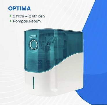Optima su təmizləmə sistemi - 6 mərhələli filtrasiya: mexaniki