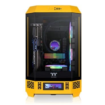 cpu fan: 👉 Thermaltake The Tower 300 Bumblebee Edition - Unikal Dizaynlı — 3
