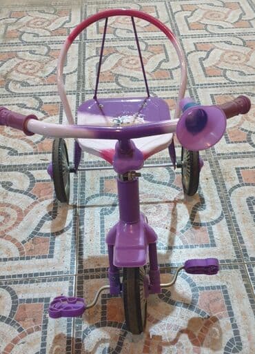 usaq ucun velosiped instagram: İşlənmiş Üç təkərli Uşaq velosipedi 12", Ünvandan götürmə — 1
