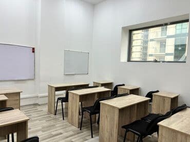 Гаражи: Tədris otağı (sinif otağı) icarəsi - Parlaq, hündür tavanlı otaq, iri — 1