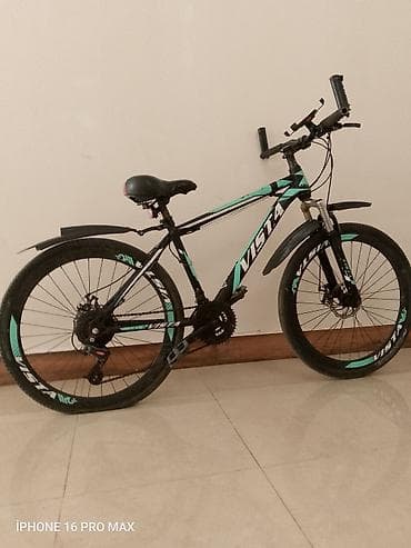 mini velosiped: Boş dal teker partayib VISTA dağ velosipedi - Rəng: qara-turkuaz — 2