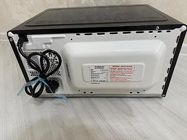 ari sobalari: Mikrodalğalı soba Eurolux, Ayrıca dayanan, Mikrodalğalar ilə, rəng - Qara, Yeni — 4