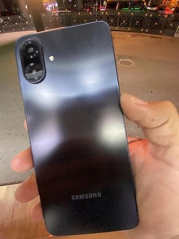 Samsung Galaxy A07, 128 GB, rəng - Qara, Barmaq izi, İki sim kartlı, Face ID