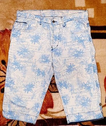 kisi sepleri: Serin pambiq materialdan şort.
Yenidir. Made in Turkey. 100% Cotton — 1