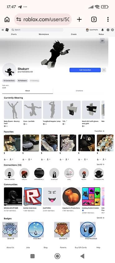 PS5 (Sony PlayStation 5): Roblox hesabidir 5000 e yaxin robux xerclenib hesaba+voice chat var — 2