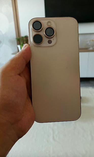 80 gb hard disk: IPhone 16 Pro Max, 256 GB, Qızılı, Face ID — 2