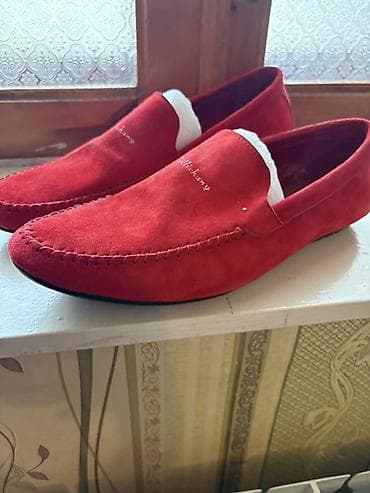 qırmızı makasin: Ölçü: 41, rəng - Qırmızı, Yeni — 9