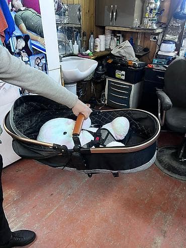 детский спортивный костюм из плащевки: Коляска-люлька съемная, Kidilo, Бесплатная доставка — 4