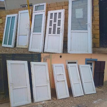 kapı: İşlənmiş Plastik qapılar satılır.deməy olar hər ölçüdə var.qiyməti 1 — 1