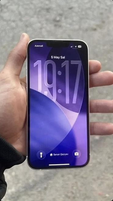 IPhone 13, 128 GB, Gümüşü, Face ID