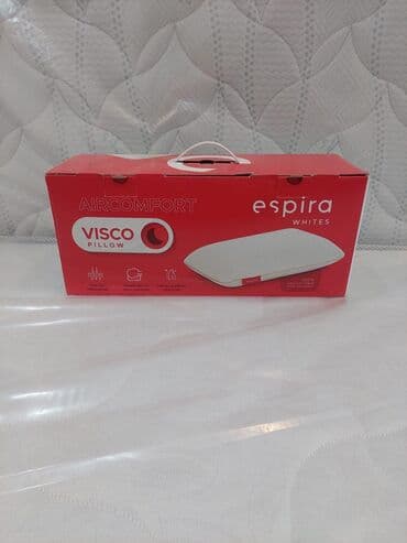Espira firmasının Aircomfort ortopedik yastığı. Ölçüsü: 40*60