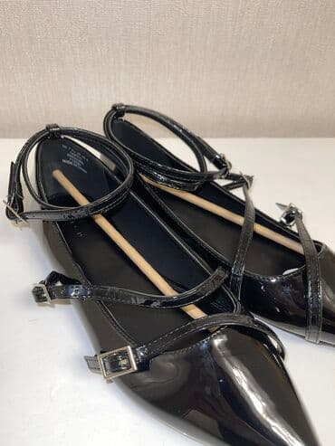 4xl nece razmerdi: Tuflilər, Ölçü: 40, rəng - Qara, Yeni — 4