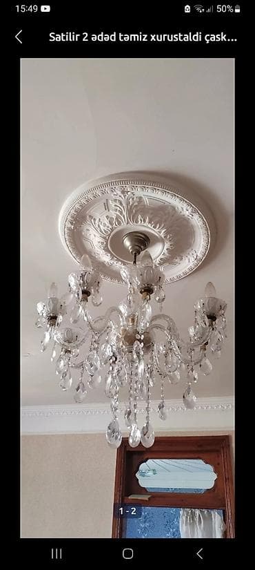 çuğun tava: Çılçıraq, Xrustal — 4