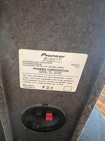 6 plus iphone: Pioneer S-DV1T sütun akustikası – 4 ədəd hündür “tower” tipli dinamik — 4