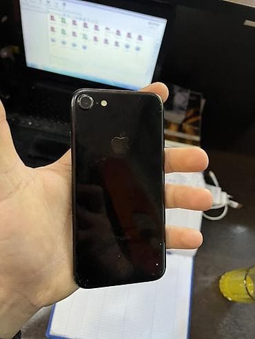 IPhone 7, 128 GB, Qara, Barmaq izi