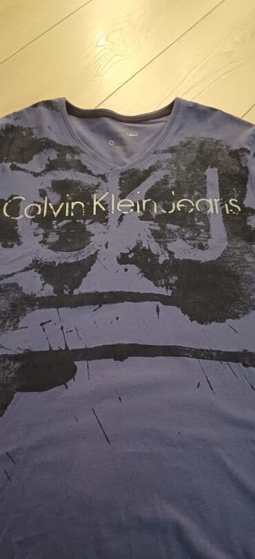 ВАЗ (ЛАДА): Мужская футболка, Calvin Klein, S, цвет - Синий — 8