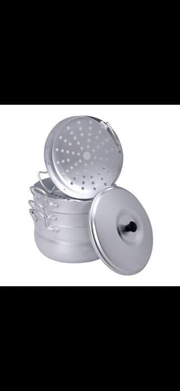 sud bidonu: Qazan, rəng - Bej, Alüminium, 5-dən çox l, Rusiya — 2